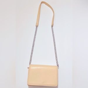 Forever 21 Beige purse. Small Purse, a IPhone 13 fits perfectly